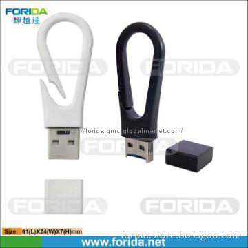 Carabiner style usb 2.0 smartphone usb micro sd smart card reader